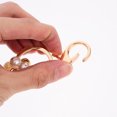 thumbnail image 4 of Miangastore Shiny Bowknot Key Ring Imitation Pearl Key Chain Lovely Backpack Pendant Bowknot Purse Charm, 4 of 8