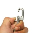 thumbnail image 4 of 2X Diving Hook Stainless Steel Double Ended Bolt Snap Hook for Scuba Diving Pet Leash Camera Strap Keychain Hammock, 4 of 6