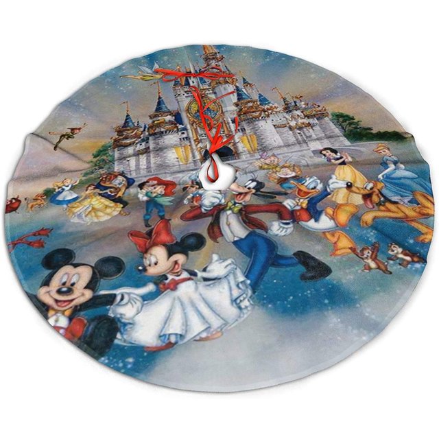 Merry Christmas Tree Skirt Tree Skirt for Xmas Decor Festive Holiday Decoration