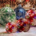 thumbnail image 3 of Outdoor Christmas Inflatable Decorated Ball Pvc Giant Big Large Balls Xmas Tree Decorations Toy Ball Without Light, 3 of 5