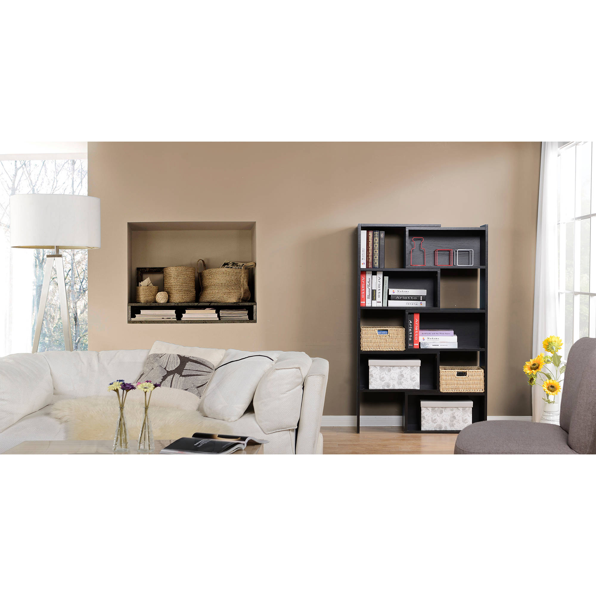 Homestar Flexible and Expandable Shelving Console