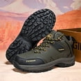 thumbnail image 3 of LASUDRAA Mens Hiking Shoes Waterproof Non-Slip Outdoor Trailing Boots Lightweight Comfortable Walking Shoes for Camping Hiking, 3 of 8