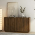 thumbnail image 2 of HICOMILA Wood Modern Buffet Cabinet with Storage, Fluted Sideboard Large Buffet with Adjustable Shelves, Credenza, Accent Cabinet Console Table&nbsp;, 2 of 8