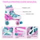 thumbnail image 4 of Patines De 4 Ruedas IOKDAD IOKDAD Para Niños Triple Protección Mediano Ajustable, 4 of 5