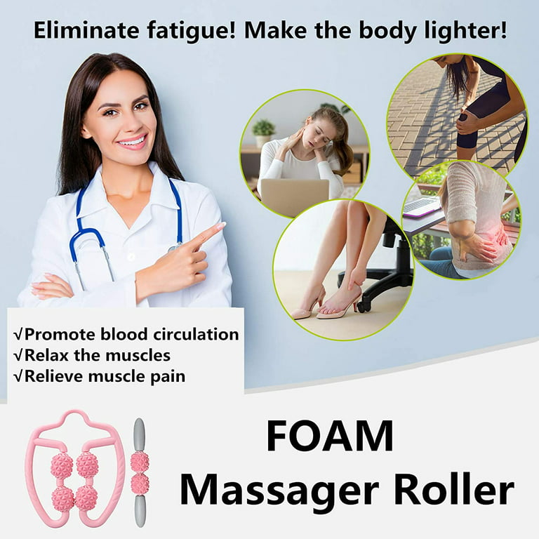 StrongTek Trigger Point Roller Massager, for Forearm/ Elbow/ Arm/ Leg