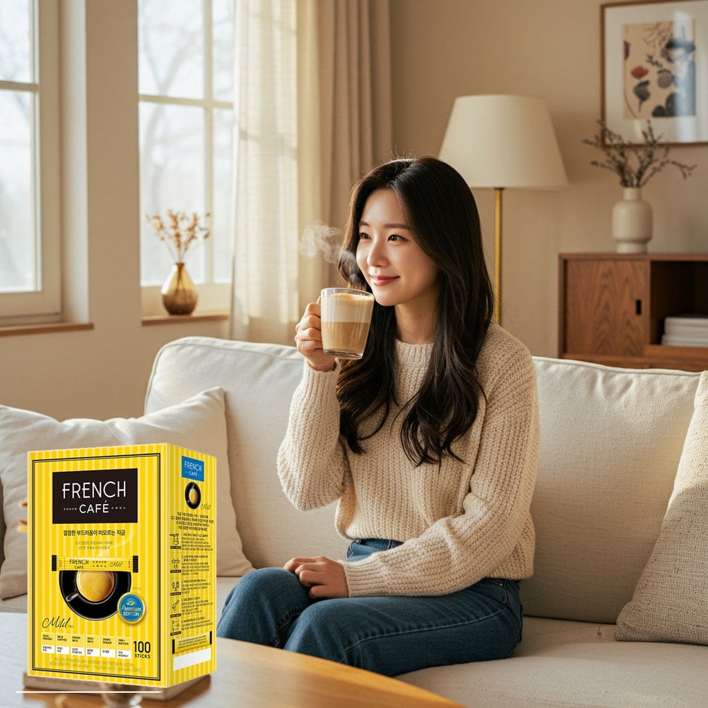 Namyang French Cafe Korean Instant Coffee Mix 100 Sticks - Walmart.com