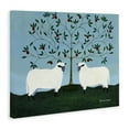 thumbnail image 3 of Stupell Industries Symmetrical Orchard Sheep Canvas Wall Art design by Susan Henke, 36 x 48, 3 of 7