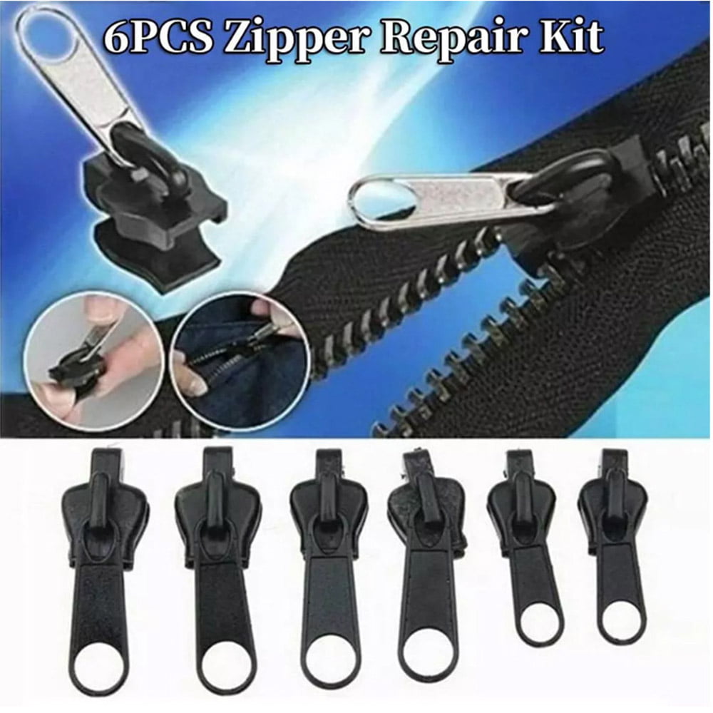 5pcs Zipper Slider Puller Instant Zipper Repair Kit Replacement For Broken  Bag Suitcase Zipper Head Diy Sewing Craft - Arts, Crafts & Sewing - Temu
