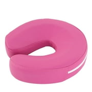 Uenjoy Foam Face Cradle Cushion Pillow Pad for Massage, Facial Care, Headrest Cushion Soft PVC and High-density Foam Sponge Inside, Pink