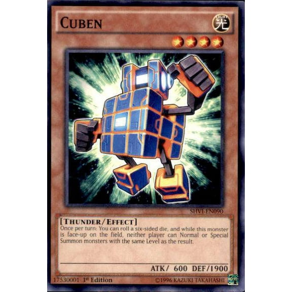 YuGiOh Shining Victories Common Cuben SHVI-EN090