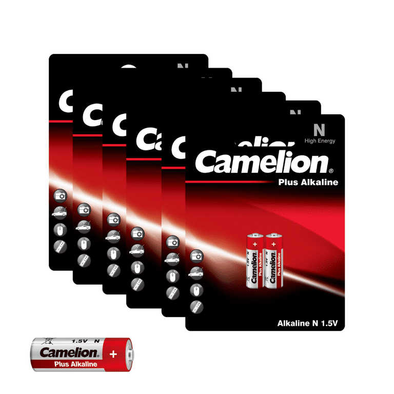 Camelion LR1 Plus Alkaline Battery 1.5V Volt Size N E90, High