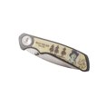 thumbnail image 4 of Outlaw Legend Billy the Kid Wild West Folding Pocket Knife Western Collector Mens Hunting Gift, 4 of 5