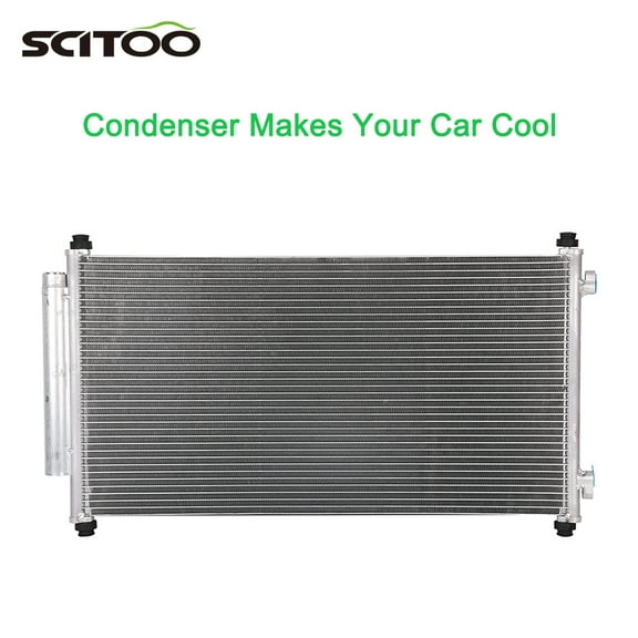 SCITOO A/C Condenser Compatible for 2007-2011 Honda CR-V AC3599