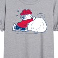 thumbnail image 3 of Peanuts - Linus Snowball - Juniors Ideal Flowy Muscle T-Shirt, 3 of 6