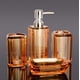 thumbnail image 1 of Botella de desinfectante de manos transparente de acrílico, tanque de loción, conjunto de baño, subpaquete, caja de jabón, taza de enjuague bucal, taza de cepillo de dientes, 1 of 2