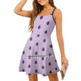 thumbnail image 1 of Robe Évasée Nœud Cœur Icône Prune Mignonne Design Mode Grande Taille Robe Ample Icône Prune Fruit Fruité Fruité Fruité Rond, 1 of 5