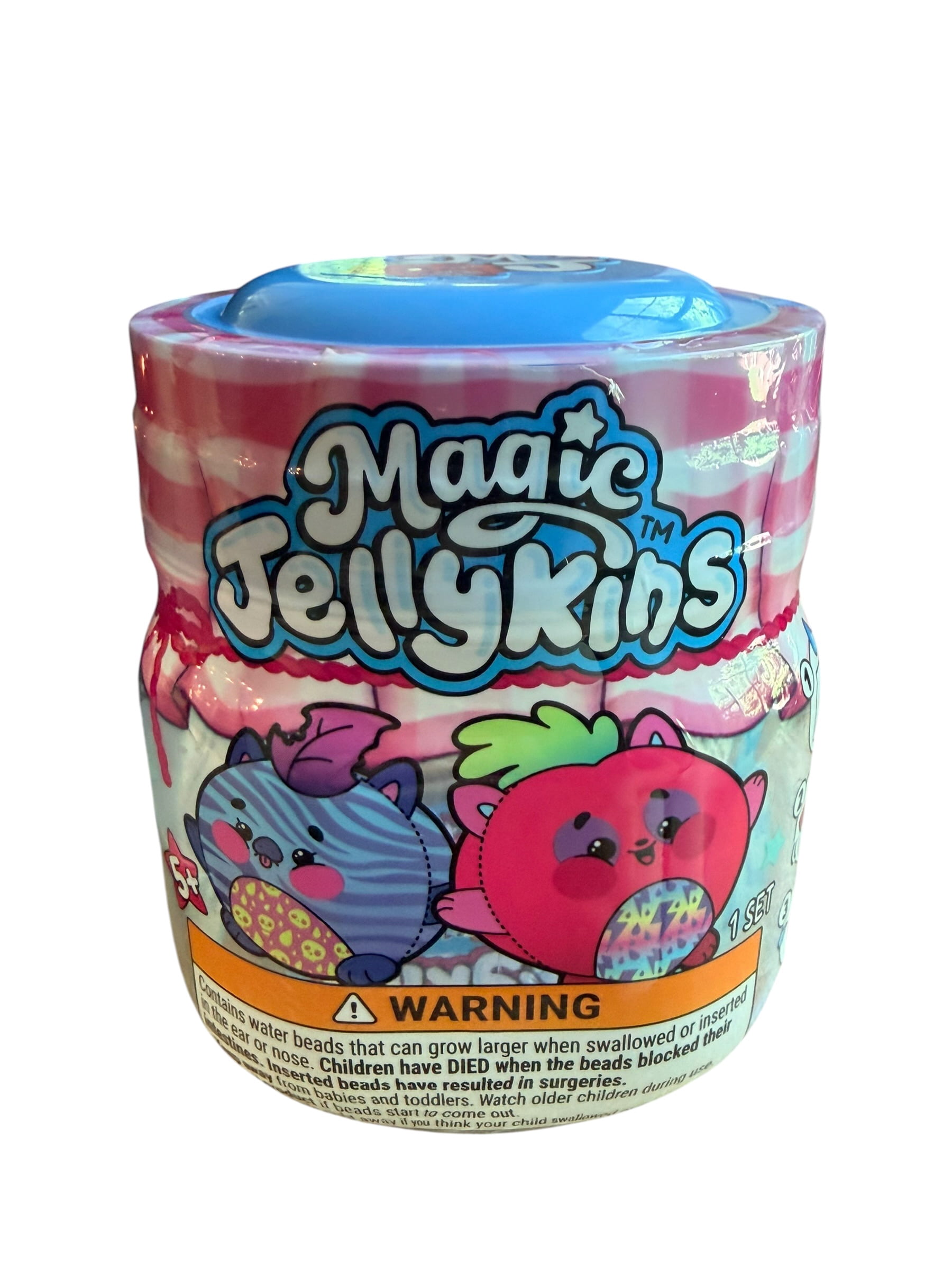 Magic Jellykins Plush Jar Mystery Jar (One Random Color Selected)