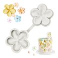 thumbnail image 1 of Sk Flower Blossom Veiner Fondant Cake Chocolate Sugarcraft Molde Herramienta 1 Pieza (Estilo 1), 1 of 5