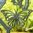thumbnail image 6 of Mdesiwst Lawn Stake Eye-catching Waterproof Galvanized Alloy Garden Memorial Plaque Stakes for Home, 6 of 8