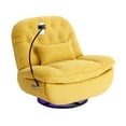 thumbnail image 2 of Furvclv Reclining Chair With Soft Thickened Cushions Wide Backrest Mobile Phone Holder 95° To 155° Adjustable Angle USB Charging Massage Recliners, 2 of 9