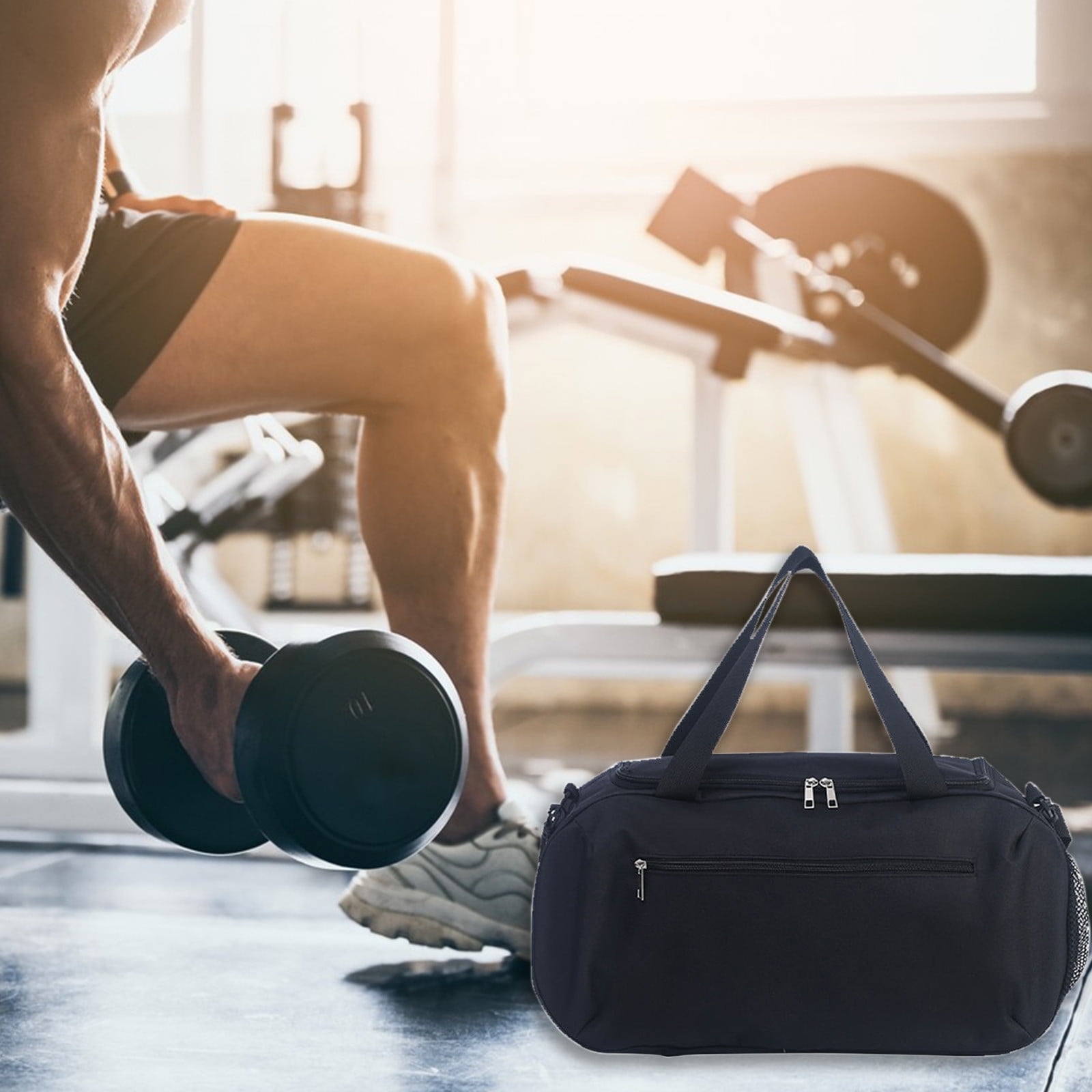 Travel Duffel Bag Sports Tote Gym Bag Shoulder Weeken Der Overnight Bag Wet Dry Separation Fitness Bag HandHeld OneShoulder Yoga ExerciseClearance sale Walmart