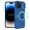 Blue, variant on Case For IPhone 16/16 Plus/16 Pro, Sliding Camera Lens Protection Cover, Wireless Charging Soft TPU Shockproof Shell, Resists Stains Personality Cases