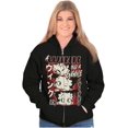thumbnail image 3 of Betty Boop A Wink And A Giggle Zip Hoodie Sweatshirt Women Brisco Brands S, 3 of 5