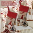 thumbnail image 2 of Calcetines de Navidad individuales Decoración de chimenea Árbol de niños personalizado Accesorio para festivales Puntos blancos 46x26cm Kits de decoración para fiestas Puntos Blancos 26x18cm Toystoory HA064533-02, 2 of 6