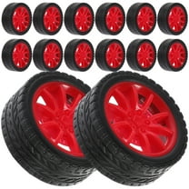 LOLIPPYY 20Pcs Small Toy Car Wheels for Kids, Ideal for Projects and Educational Play Activities