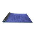 thumbnail image 2 of Ahgly Company Indoor Square Oriental Blue Industrial Area Rugs, 3' Square, 2 of 4