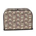 thumbnail image 6 of Toaster Cover 2 Slice, Raccoon Cute 2 slice Toaster Oven Cover For Kitchen Small Appliance Bread Machine Protector, Waterproof Toaster Covers 2 slice Wide Slot, 6 of 7