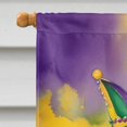 thumbnail image 7 of Jack Russell Terrier King of Mardi Gras House Flag 28 in x 40 in, 7 of 7