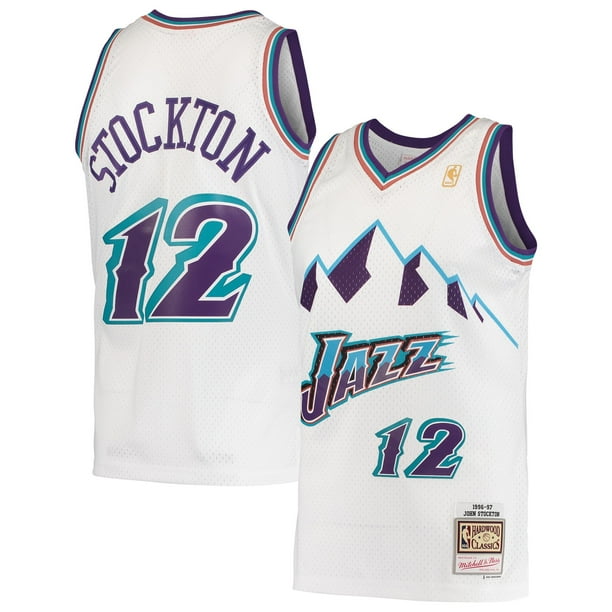 Mitchell & Ness - John Stockton Utah Jazz Mitchell & Ness ...