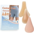 thumbnail image 1 of Wieysdoo Camel Toe Concealer | Seamless Silicone Underwear Liners Hider, Invisible No Show Protection, No Camel Toe Underwear Guard Insert, Cameltoe Concealer Cover (3 Pack), 1 of 8