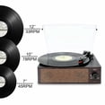 thumbnail image 7 of Caymuller Vinyl Record Player with Speakers Vintage Turntable for Vinyls Records Belt-Driven Turn Table Support 3-Speed, Wireless Playback, 7 of 7