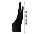 thumbnail image 3 of LILELIS Drawing Tablet Artist Gloves Suitable For Tablets Wrist For Painting Wear Sweat Proof And 2 Fingers For Sketching Unisex Suitable Disposable Gloves for Painting Disposable Rubber Gloves, 3 of 7