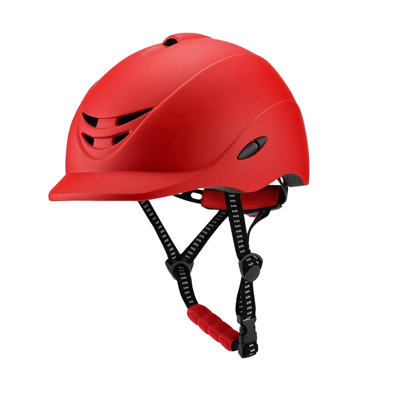Dualoai Equestrian Helmet Bike Helmet Outdoor Sports Adjustable Equestrian Head Gear L