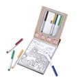 thumbnail image 4 of Magic-Pattern Kids’ Wild Animals Marker Coloring Pad On the Go Travel Activity - FSC Certified, 4 of 10