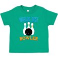 thumbnail image 3 of Inktastic Bowling Worlds Best Bowler Sports Boys or Girls Toddler T-Shirt, 3 of 5