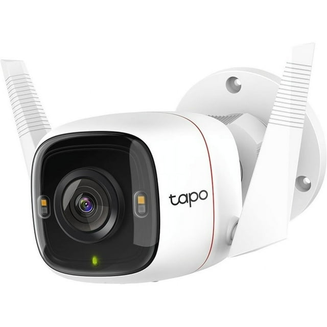 TP-Link Tapo Wired Weatherproof Outdoor 2K 4MP QHD Security Camera - White