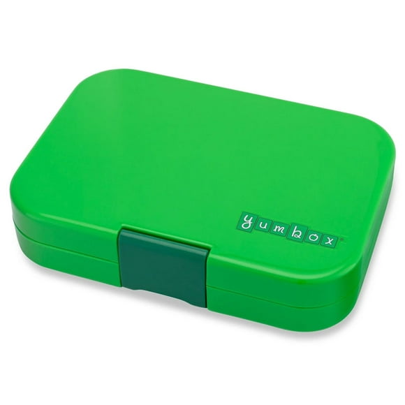 Caja panino verde de tiburón - Yumbox Yumbox YUM04BAMBGREEN