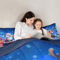 thumbnail image 5 of Castle Fairy 3-Piece Full Santa Deer Christmas Comforter Set, 5 of 8