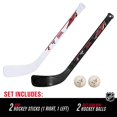 thumbnail image 2 of Set de minibastones de hockey Franklin Sports Arizona Coyotes NHL, 2 of 8