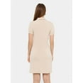 thumbnail image 4 of Button-Detail Mini Dress, 4 of 5