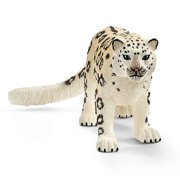 Schleich Wild Life - Realistic Prowling Snow Leopard Figurine - Wild Animal Toy - Durable, Educational Figure for Boys and Girls - Kids Ages 3+
