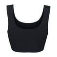 thumbnail image 4 of SMihono Breathable Bras for Women Full Coverage Seamless Back Smoothing T-Shirt Bra No Underwire Soft Comfortable Underwear Black L, 4 of 7