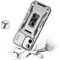 thumbnail image 5 of For Motorola Moto Edge 5G 2024 Hybrid Case with Rotation Ring Stand Shockproof & Camera Window TPU Armor Dropproof Cover ,Xpm Phone Case [ Silver ], 5 of 10