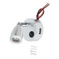 thumbnail image 2 of Lámpara de Lectura LED para RV, FOCO GIRATORIO USB DE 350 PARA BARCO, YATE, AUTOCARAVANA, 2 of 7