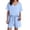 Blue, variant on MuXiKeJi Clothes 2 Piece Short Sets for Women Spring Vacation Fall Travel Airport Outfits Casual Cruise Fashion 2026
