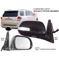 thumbnail image 2 of APA Replacement for Exterior Rear View Mirror 2010 - 2013 4Runner Power Heated Signal Puddle Paint-to-Match Cap Passenger Right Side 8791035A61 TO1321263, 2 of 4